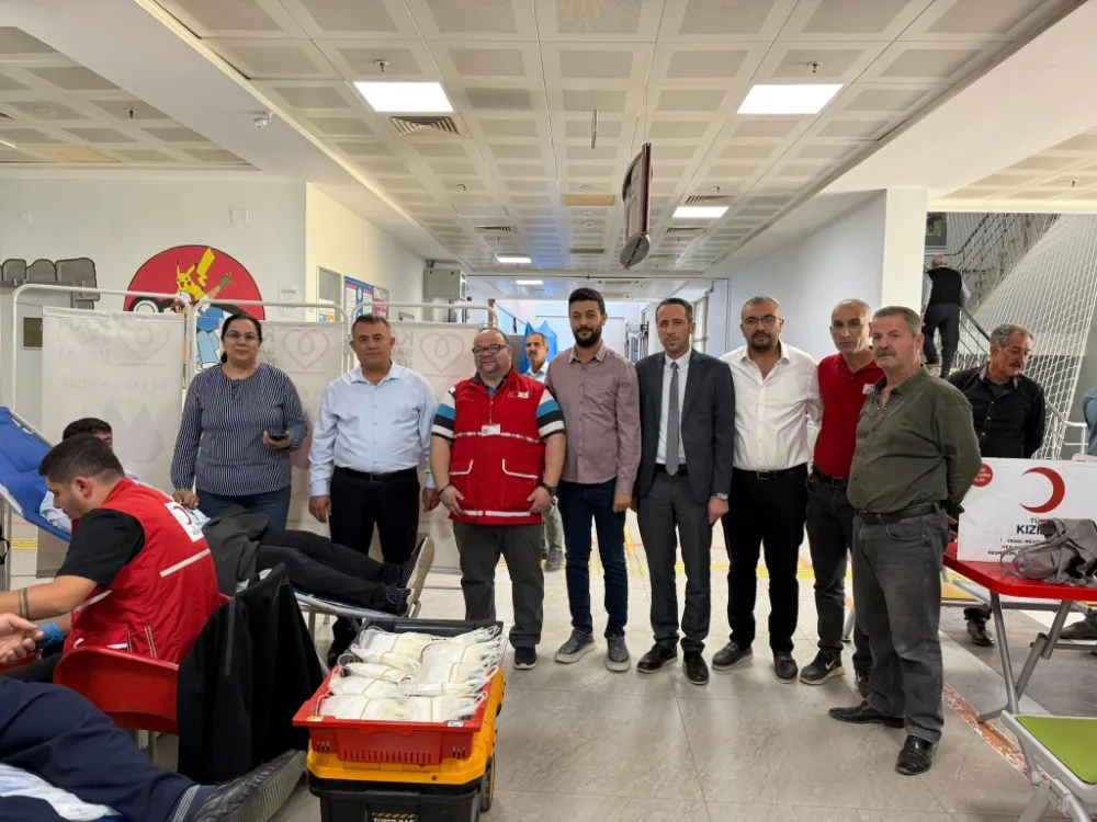 Kahta İlçesinde Kan Bağışında İş Birliği