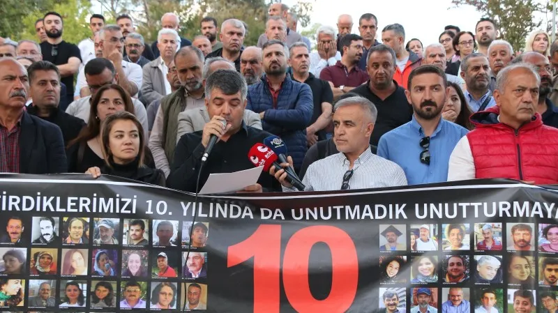 Gar Katliamı 10’uncu yılında anıldı