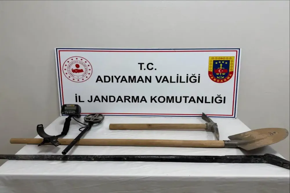 Kaçak kazıcılar suçüstü yakalandı