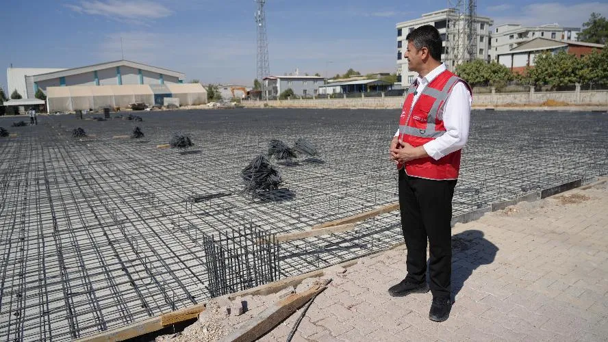 Adıyaman Beleyesi Ana ve Ek Bina İnşaatları Hızla Devam ediyor