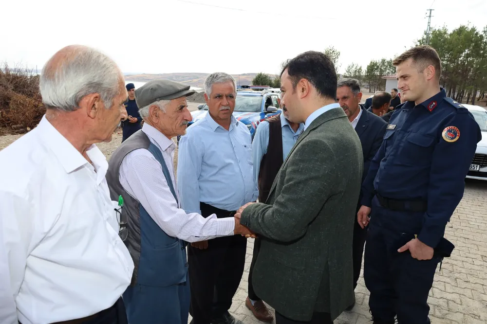 Kaymakam Soysal, köylere çıkarma yaptı