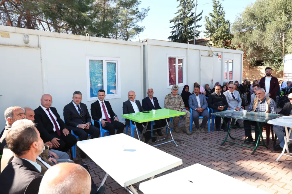 Vali Osman Varol Hafta Sonu Mesaisini Köylere Ayırdı