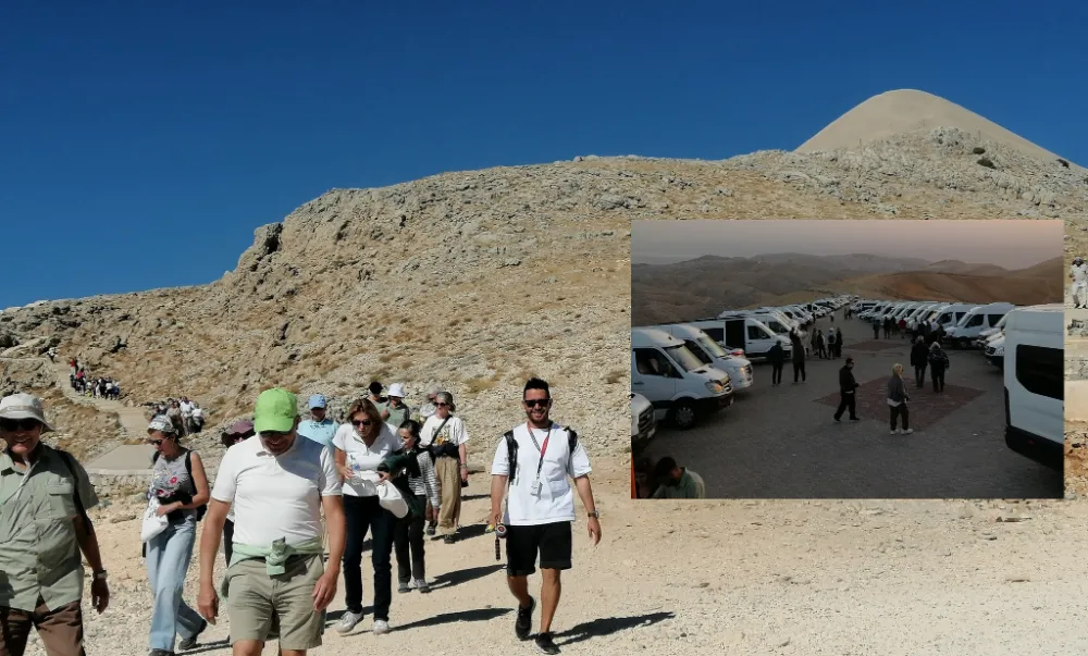Nemrut Dağı’nda Sonbahar Yoğunluğu 