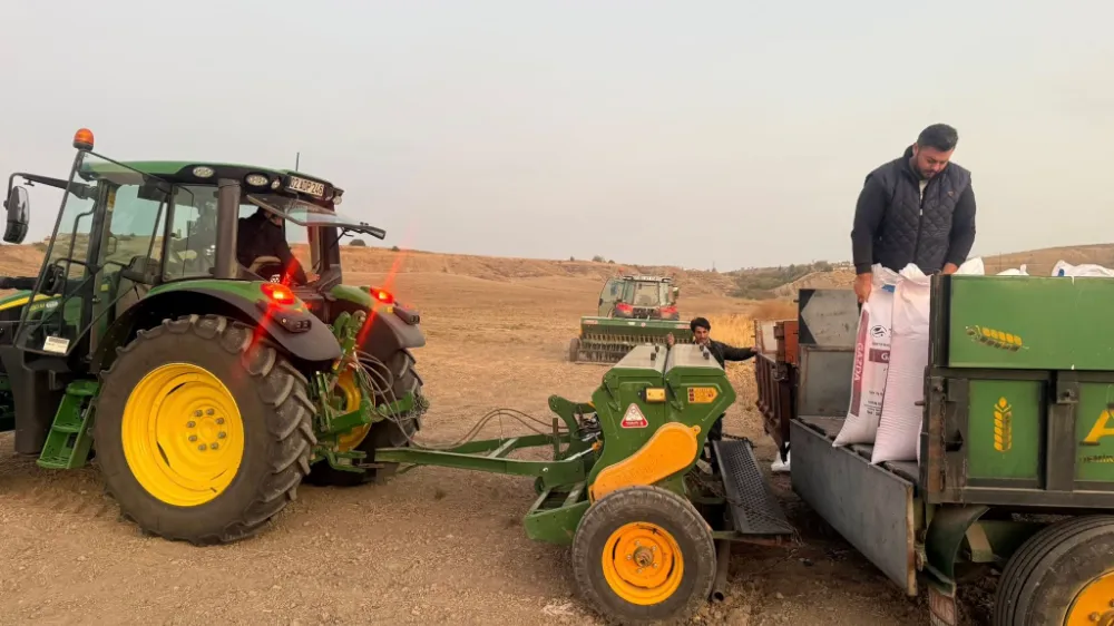 Umut tohumları toprakla buluşuyo