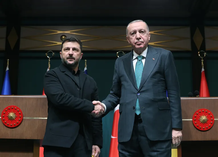 Erdoğan ile Zelenskiy