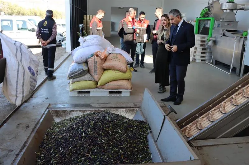 Tarım Müdürü Kırsal Kalkınma Yatırımlarını yerinde inceledi