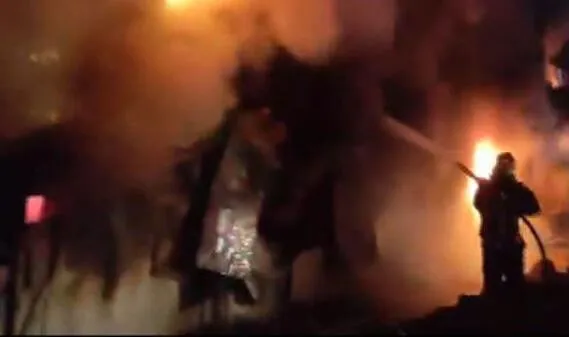 90 yaşındaki kadın konteyner yangınında can verdi