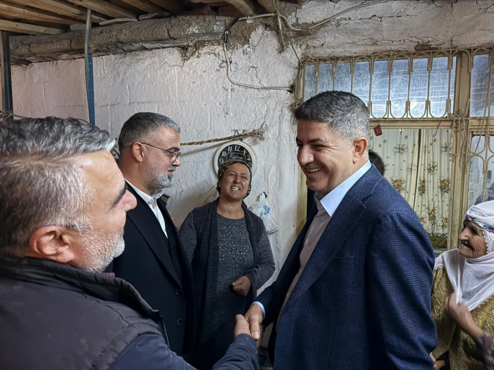 Milletvekili Şan’dan Kâhta’da Yoğun Ziyaret Trafiği