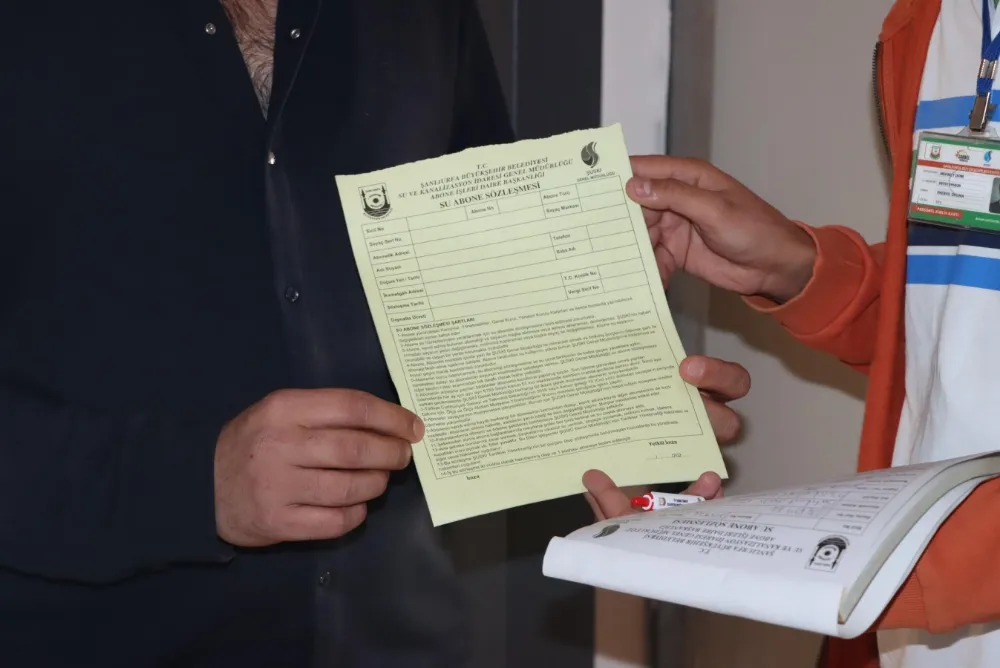 Şanlıurfa’da “Kapıda Abone Sistemi” Başladı