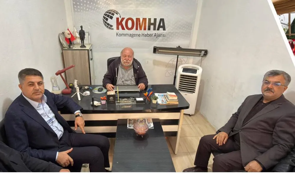 Milletvekili İshak Şan’dan KOMHA Ajansına Ziyaret