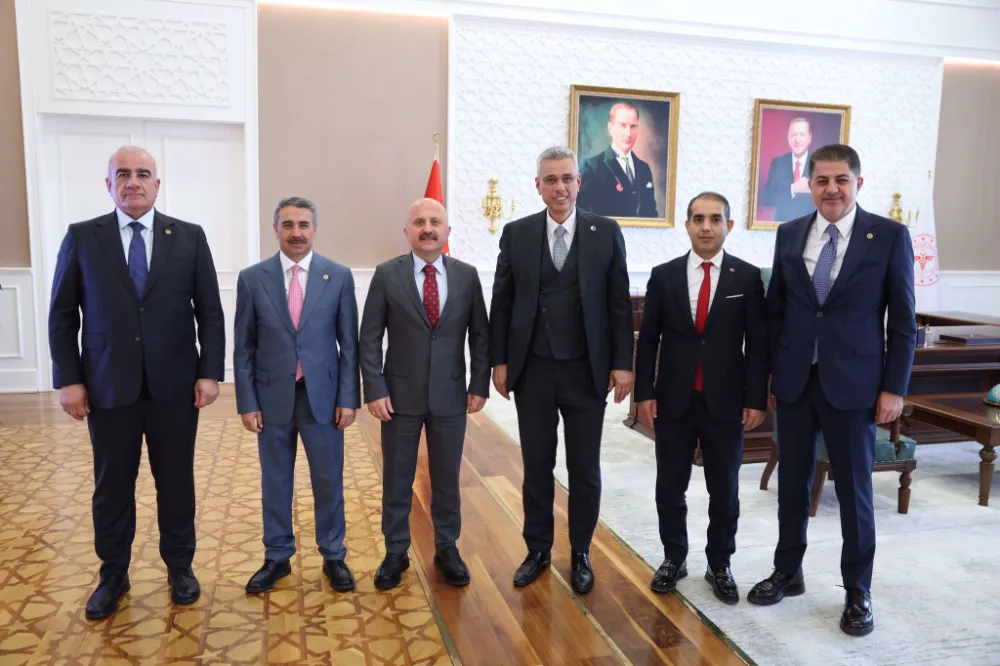 Vali Varol ve Milletvekillerinden Sağlık Bakanı Memişoğlu’na Ziyaret