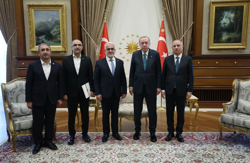 Başkan Erdoğan, HÜDAPAR Genel Başkanı Yapıcıoğlu
