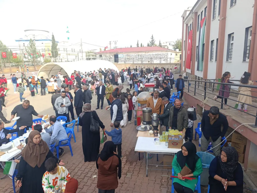 Salkımbağı Köyü’nde Gazze İçin Dayanışma Kermesi Düzenlendi