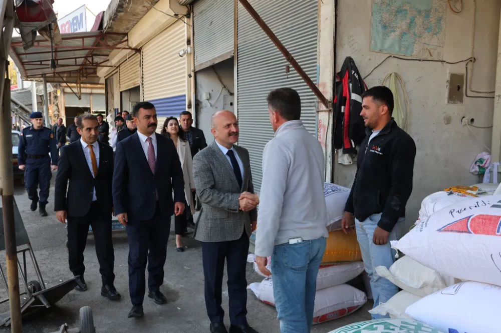 Vali Osman Varol’un Kahta mesaisi yoğun geçti