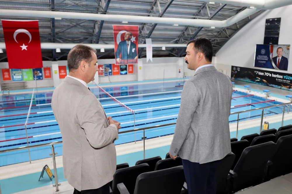 Kaymakam Soysal Spor Tesislerini Ziyaret Etti