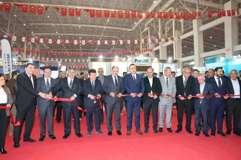 11. Şanlıurfa Gıda, Tarım ve Hayvancılık Fuarı Açıldı