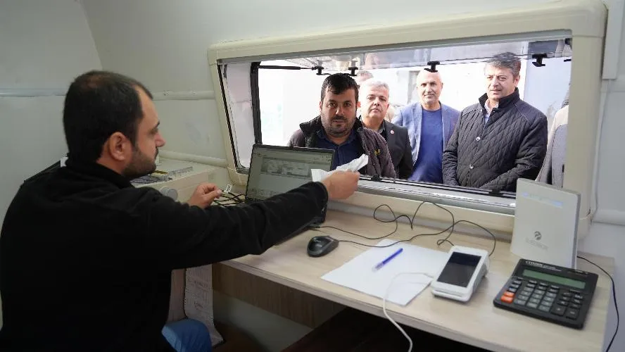 Adıyaman Belediyesi’nden Yenilikçi Hizmet: Mobil Vezne Kapınızda