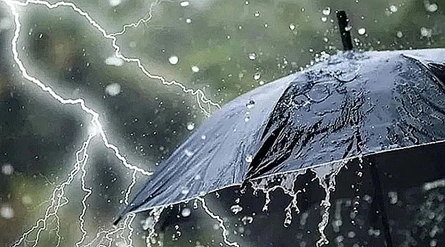 Meteoroloji’den Kuvvetli Yağış ve Fırtına Uyarısı