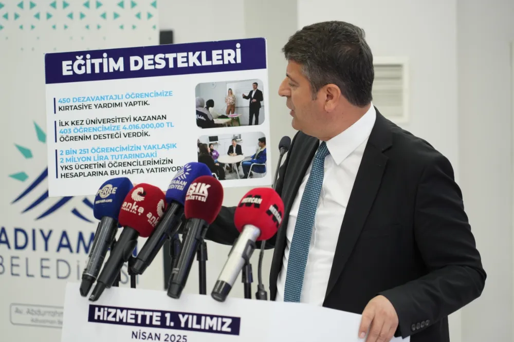Adıyaman Belediyesinden Öğrencilere 1 milyon 878 bin TL destek
