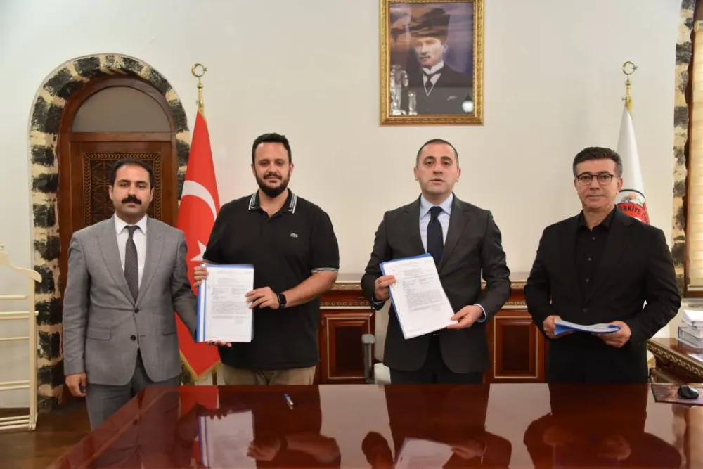 Siverek OSB Atıksu Tesisi İçin İmzalar Atıldı