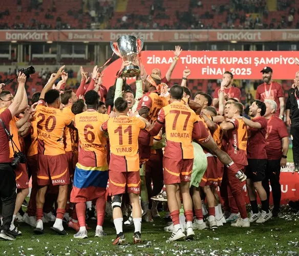 Galatasaray, 19. kez Türkiye Kupası’nı kazandı