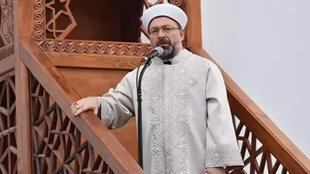 Başkan Erbaş: Kurbana dikkat çekti