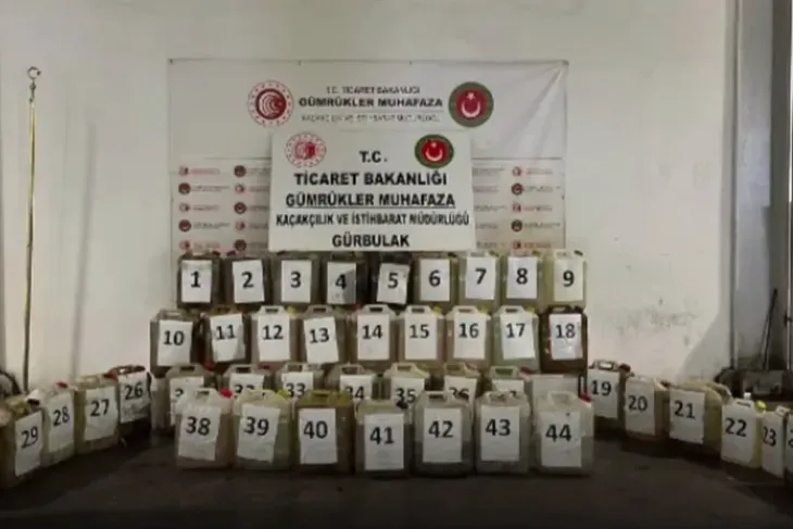 Gürbulak Kapısı’nda Dev Uyuşturucu Operasyonu