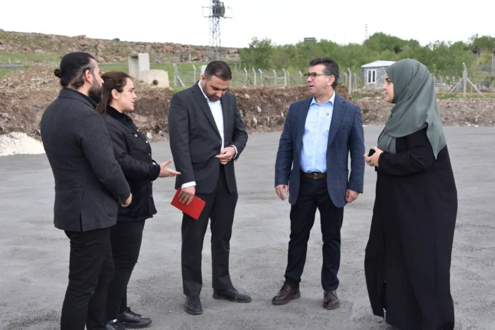 Siverek salça fabrikasının temeli atıldı