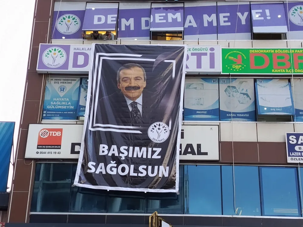 Kahta DEM Parti’den Sırrı Süreyya Önder İçin Taziye Teşekkürü