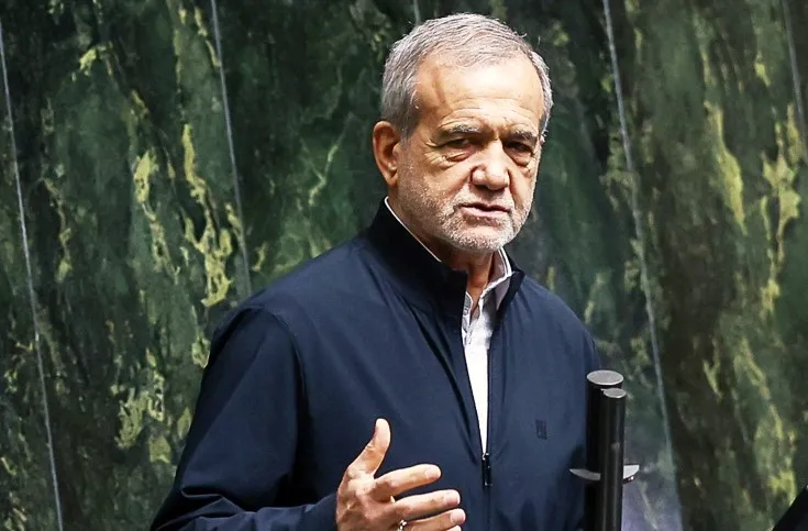 Pezeşkiyan: Amerika İsrail’in ülkemize saldırmasına izin veriyor
