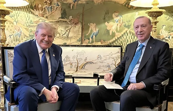 Başkan Erdoğan, ABD Başkanı Trump ile görüştü