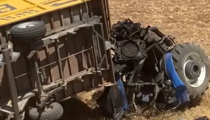 Feci Traktör Kazası: 2 Ölü