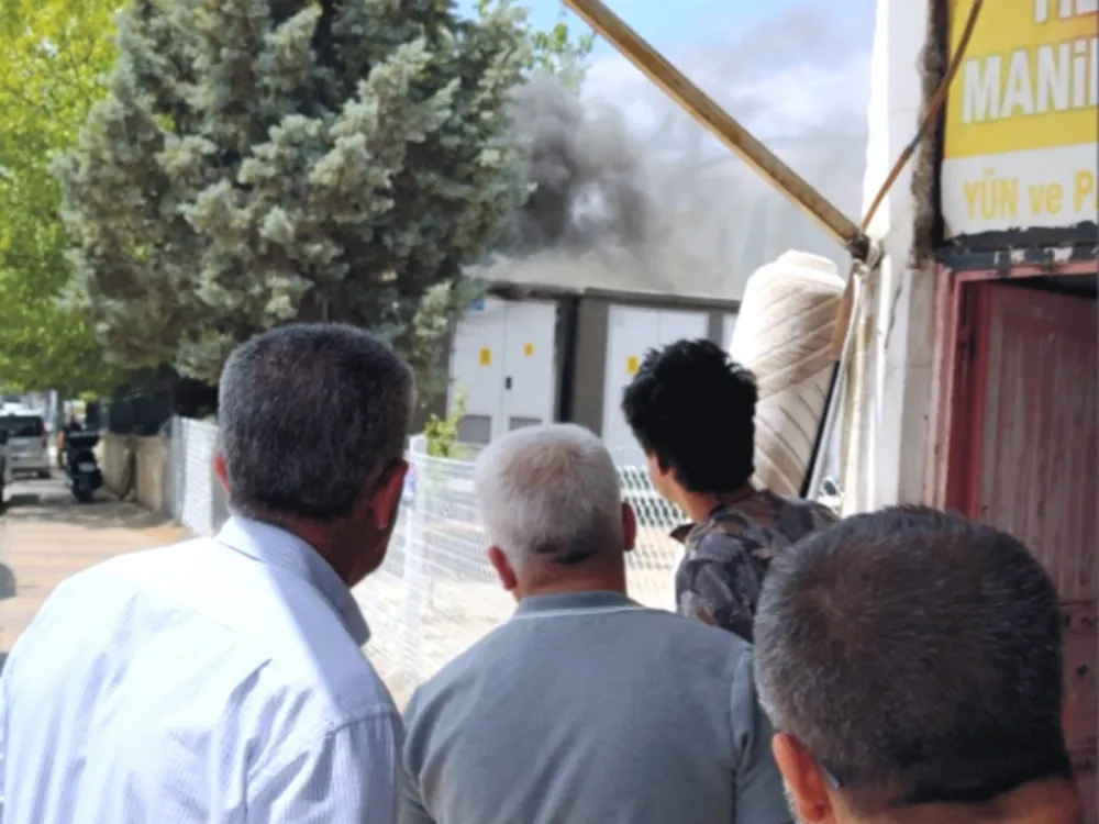 Kavurucu sıcaklar trafo patlattı