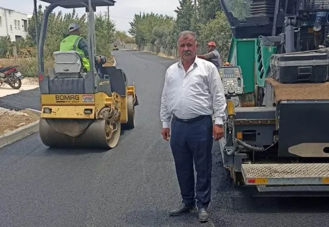 Salkımbağ Köyünün Yolu Artık Daha Konforlu