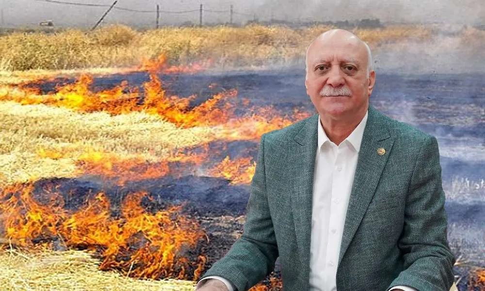 Bayraktar: Anız yakmak, geleceğimizi yakmaktır