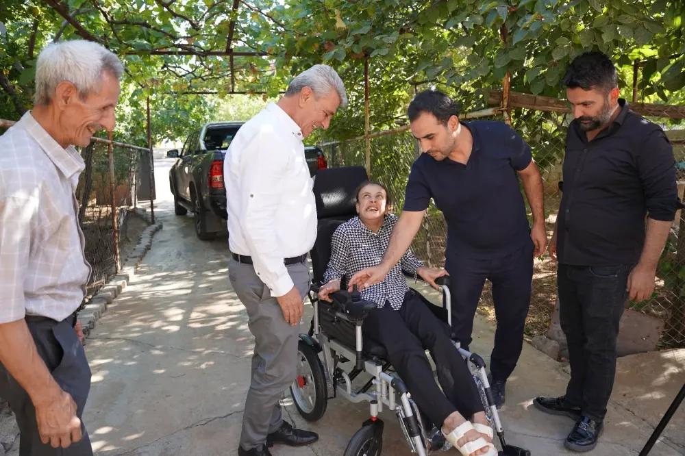 Kahta Belediyesi engellileri sevindirmeye devam ediyor