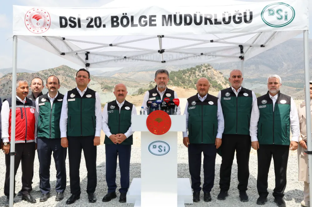 Bakan Yumaklı,Çetintepe Barajında Su Tutma Programına Katıldı