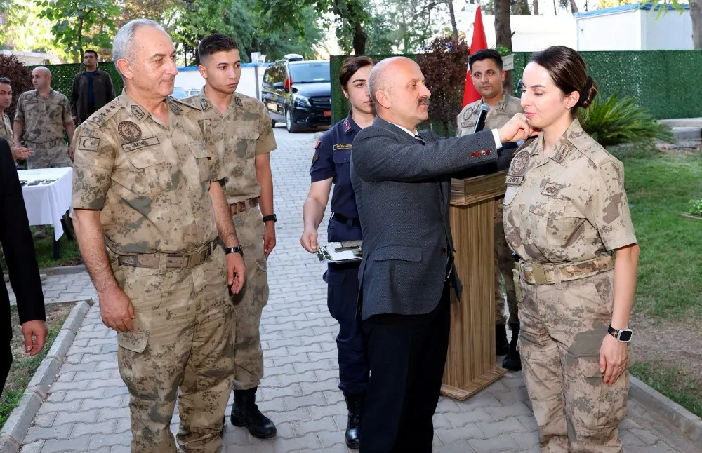 Jandarma’da Rütbe Terfi Heyecanı