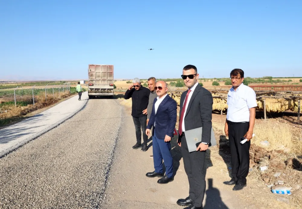 İl Özel İdaresi Kırsalda Altyapı Çalışmalarını Yoğun Şekilde Sürdürüyor