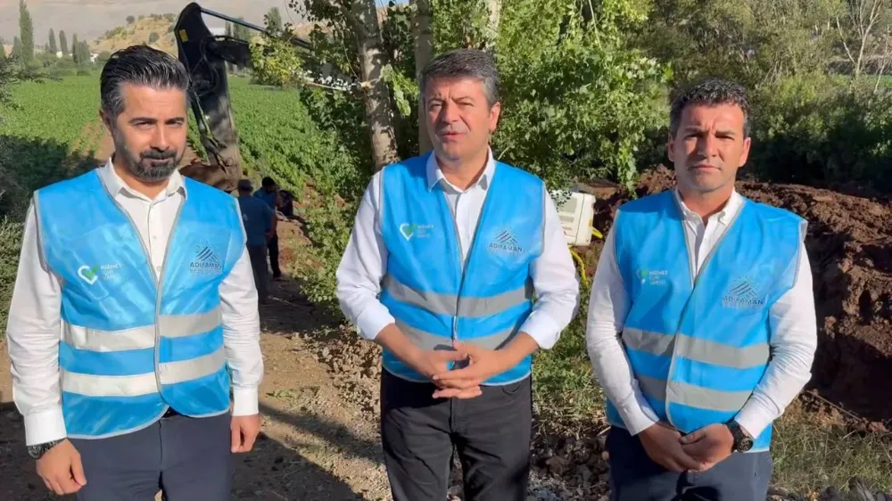 Görevine iade edilen Tutdere,makamına uğramadan sahaya indi