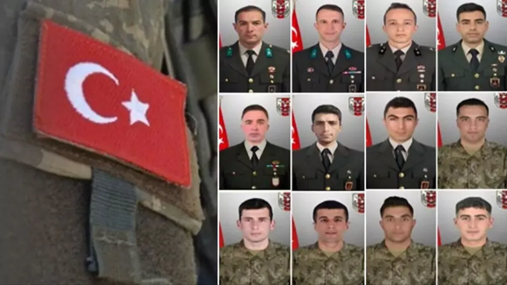 MSB: 12 askerimizin şehit olduğu olayda ihmal veya kasıt yok