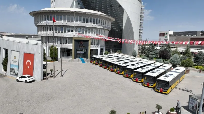 Malatya Büyükşehir, 10 yeni otobüsü daha filosuna kattı