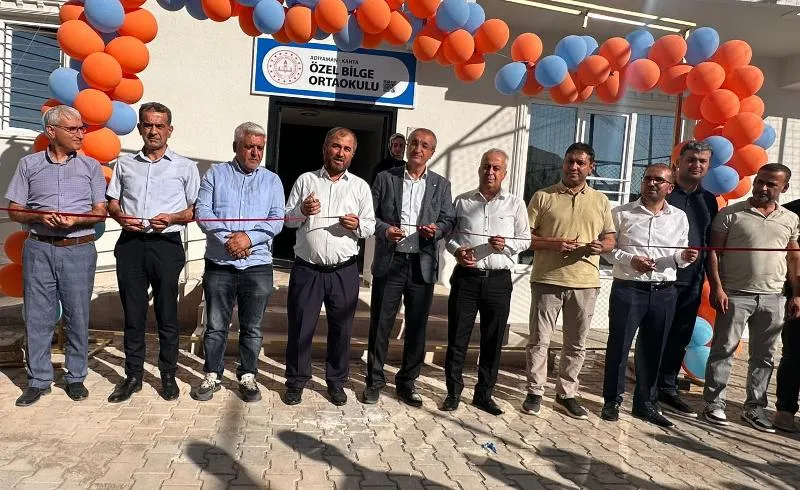 Özel Kâhta Bilge Ortaokulu Törenle Açıldı