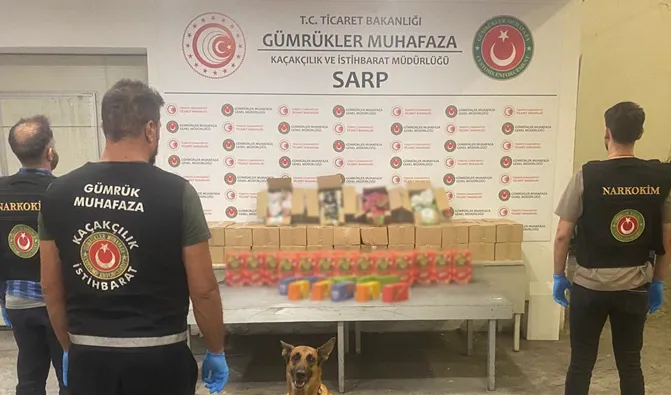 Gümrükler Muhafaza Ekipleri Uyuşturucuya Geçit Vermiyor