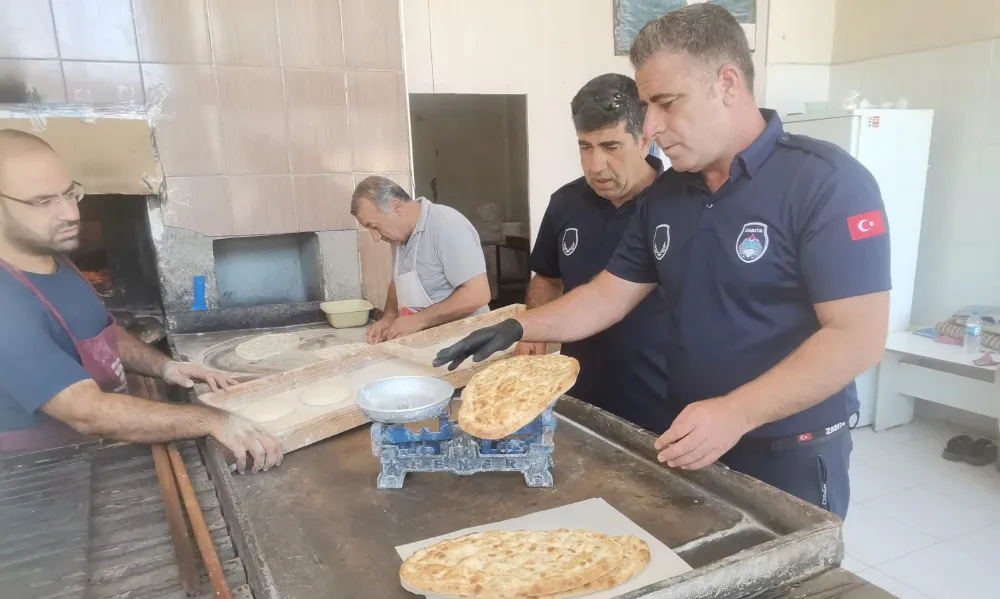 Kahta Belediyesi’nden Ekmek Fırınlarına Gramaj, Hijyen ve Fiyat Denetimi