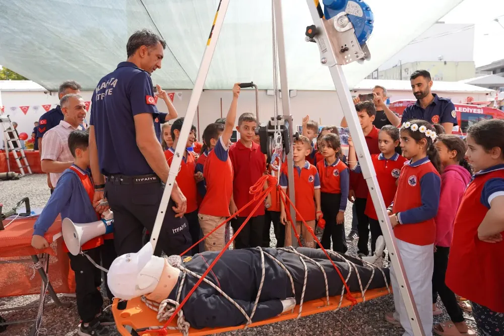 Kahta’da İlk Kez İtfaiye Haftası Tanıtım Programı Düzenlendi