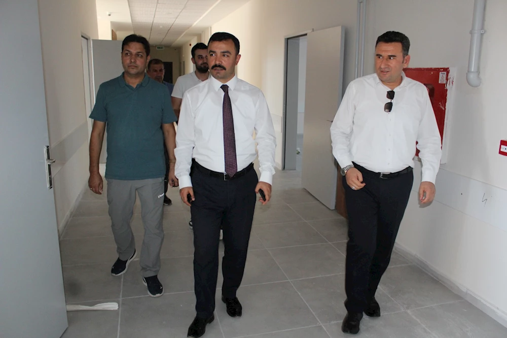 Kaymakam Soysal,eğitim yatırımlarını denetledi