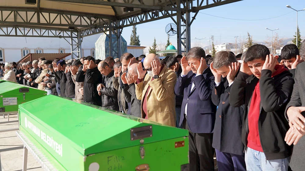 Feci kazada vefat eden 5 kişi defnedildi